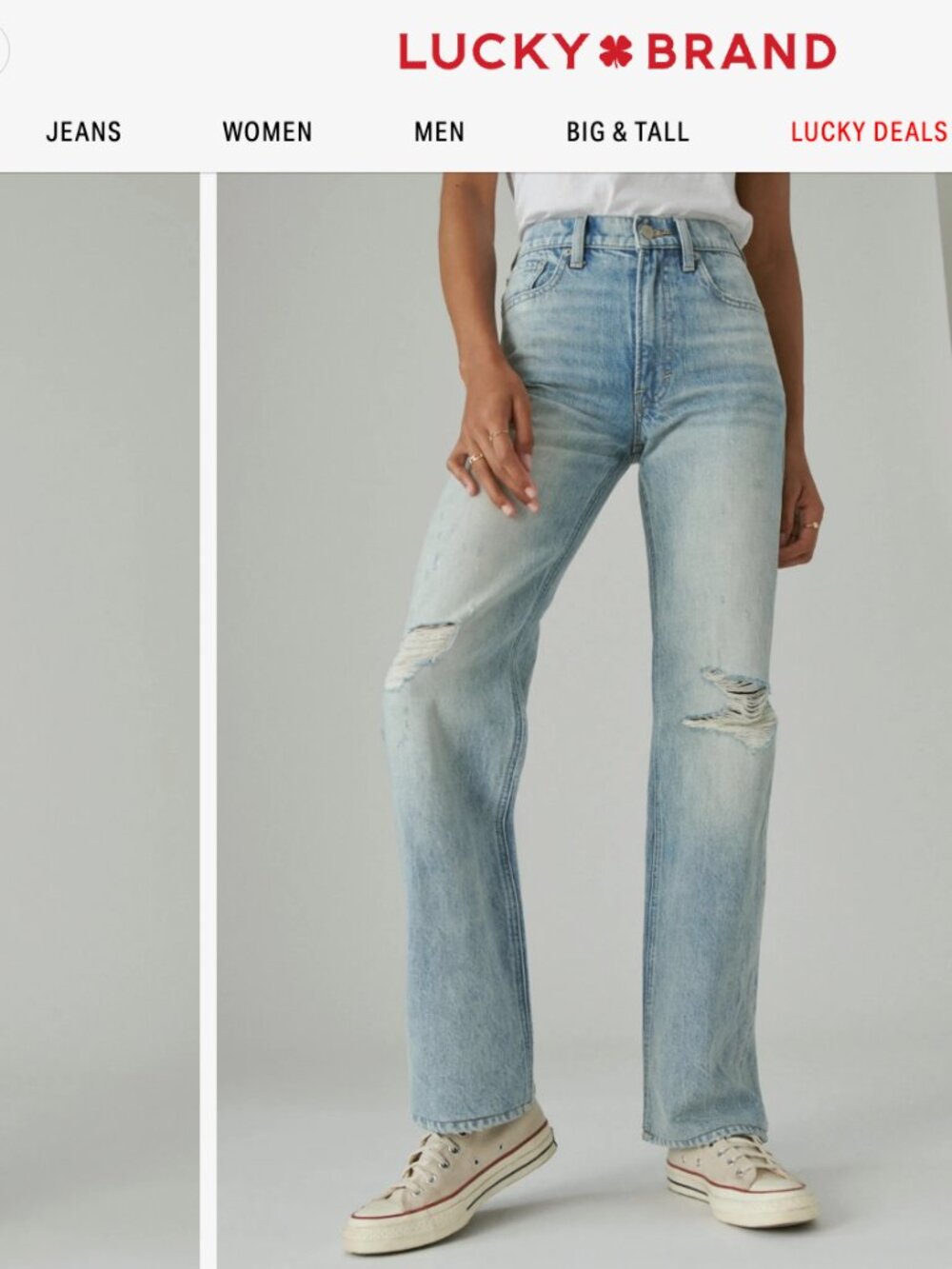 Lucky Brand relaxed jeans